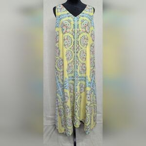 VTG Nanette Lepore NYC 100% Silk Maxi | Made in USA | MSRP $498 | 8